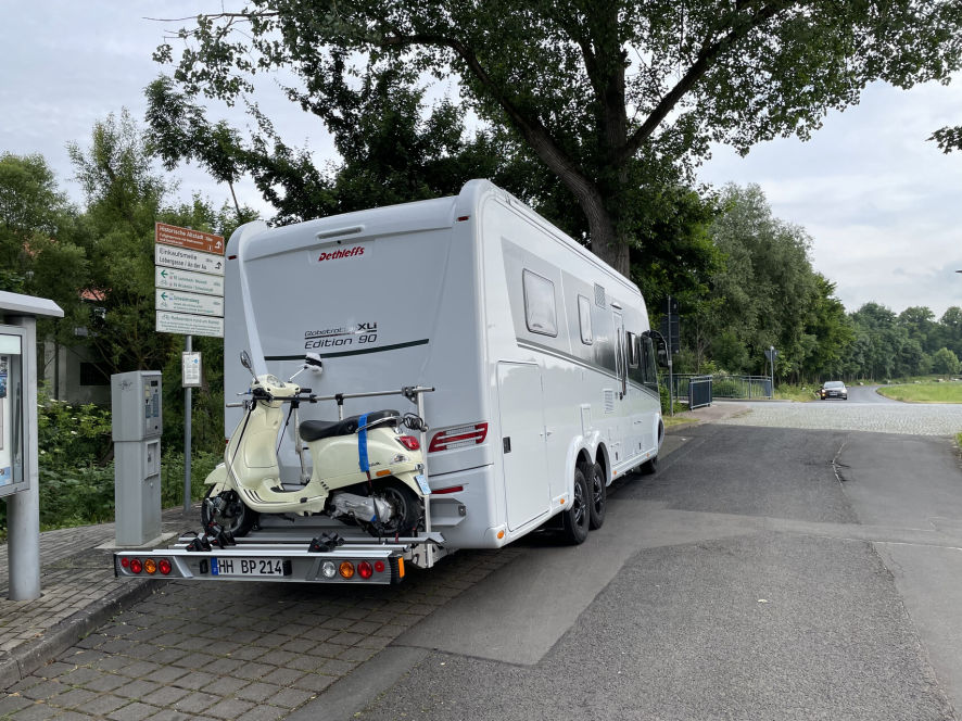 Dethleffs XLi 90-Edition Heckträger